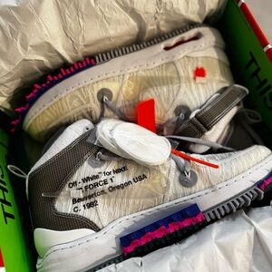 Nike - Off White Airforce 1 Mid size 13 M